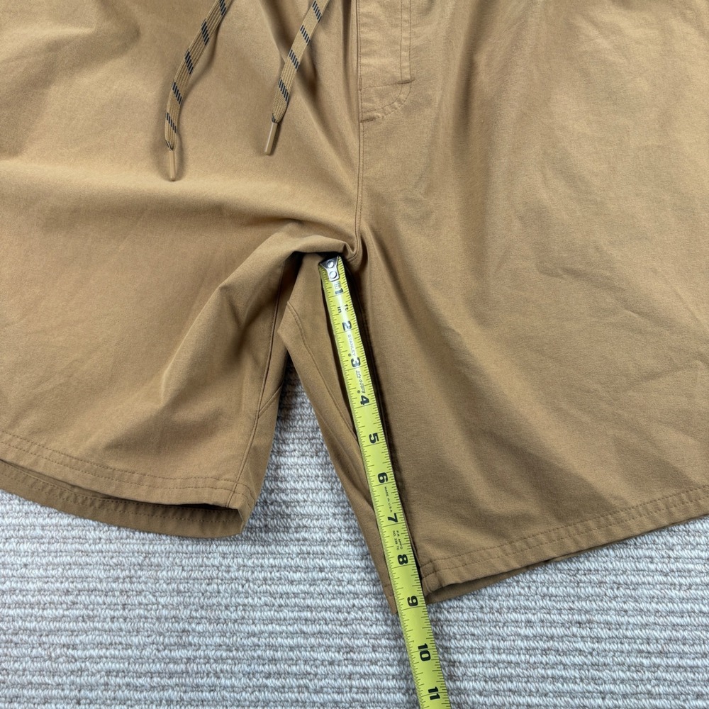 L.L.Bean Multisport Shorts Mens XXXL Brown 9" Inseam Active Hiking Travel Casual - Picture 10 of 13